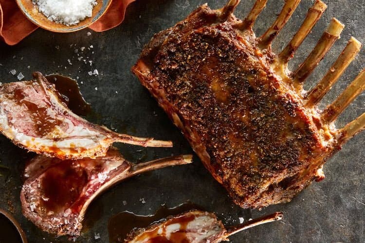 Lamb rack (8 bones)